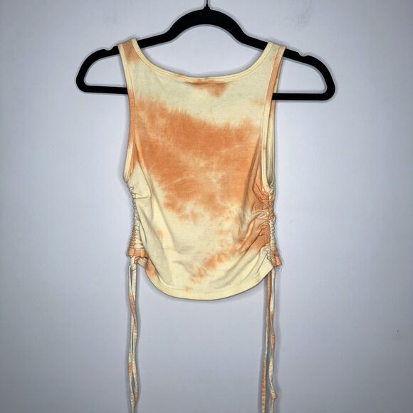 Betty Boop Women’s Cropped Tank Top Tie Dye Cinched Size Medium - Picture 3 of 5